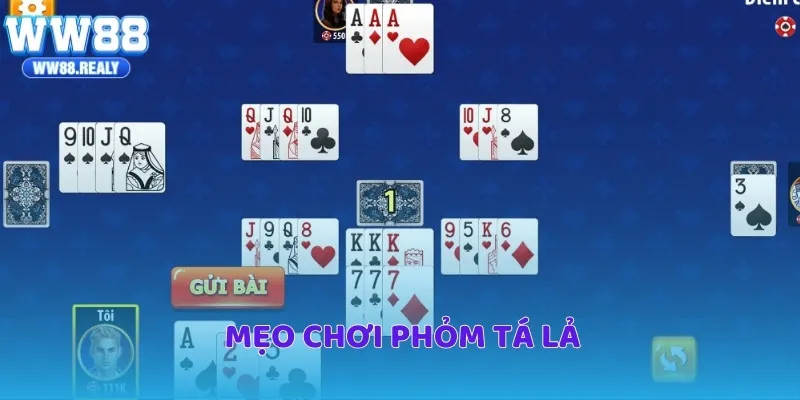 Mẹo chơi phỏm tá lả để giành chiến thắng dễ dàng